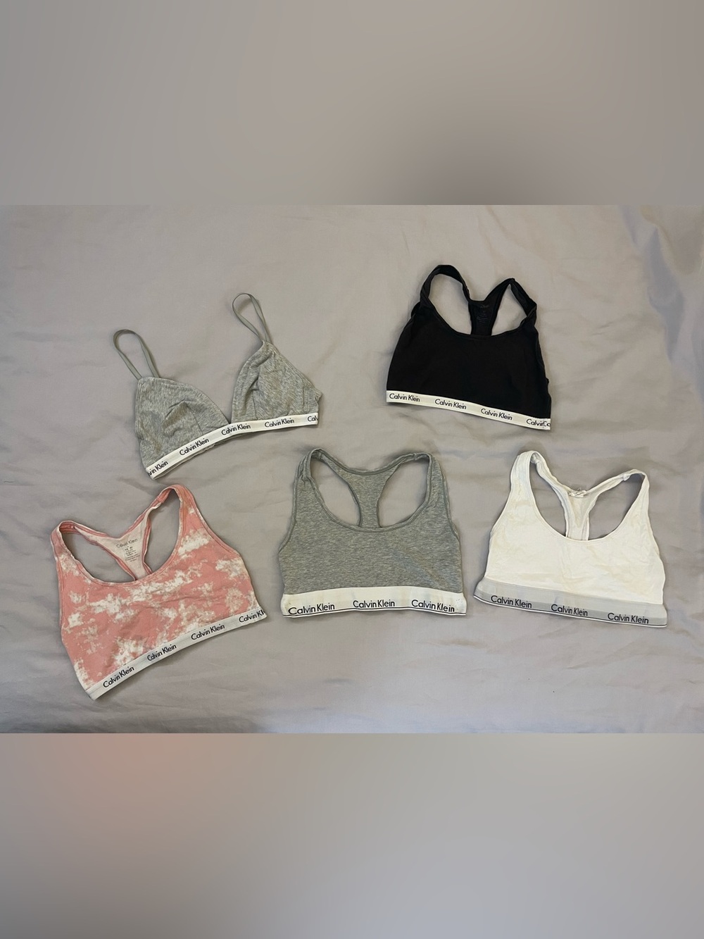 Calvin Klein Sport Bralette Bundle (Sz M)